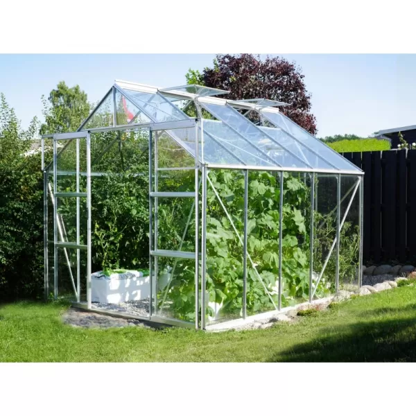 Skleník VITAVIA URANUS 8300 čiré sklo 3 mm stříbrný LG1036