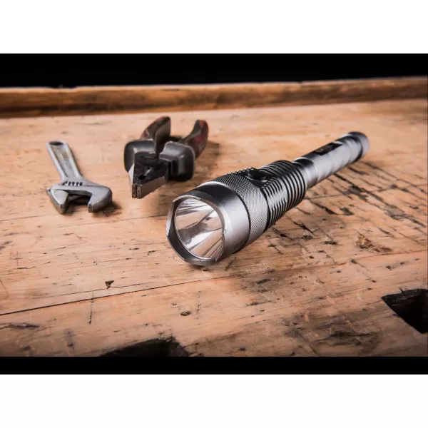 Svítilna 8000lm, zoom, USB nabíjení s powerbankou, 60W COB LED Extol Light 43142