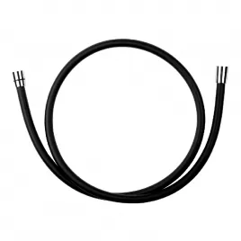 Sprchová hadice plastová, 150 cm, černá Novaservis BLACK/150,5