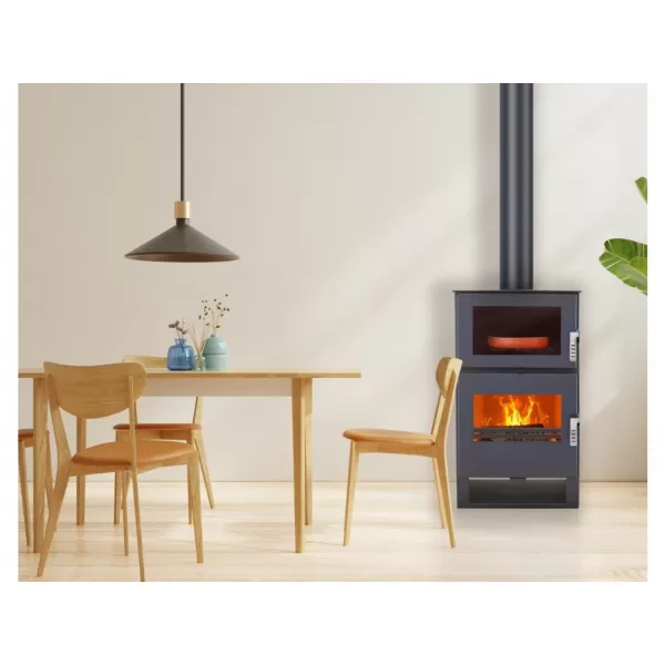 Krbová kamna s troubou VERSO F