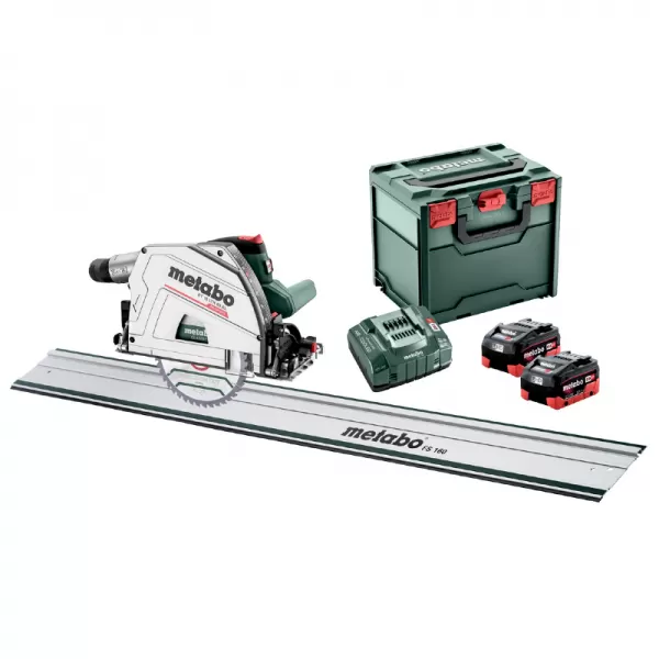 Aku ponorná pila 18V/2x8,0Ah LiHD Metabo KT 18 LTX 66 BL + FS 160 691172810