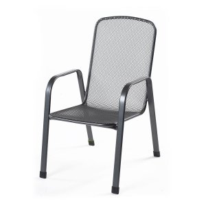 Stohovatelná židle z tahokovu MWH SAVOY BASIC