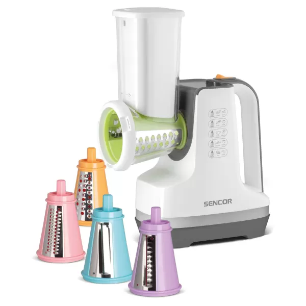 Elektrický kráječ a struhadlo s výrobníkem zmrzliny SENCOR SSG 4500WH