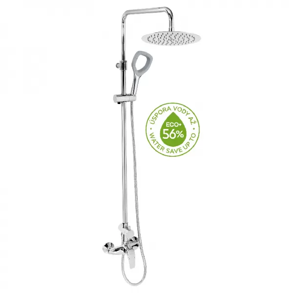 Sprchová souprava ECO+ + sprchové baterie 57062 chrom Novaservis SETECO/57,0