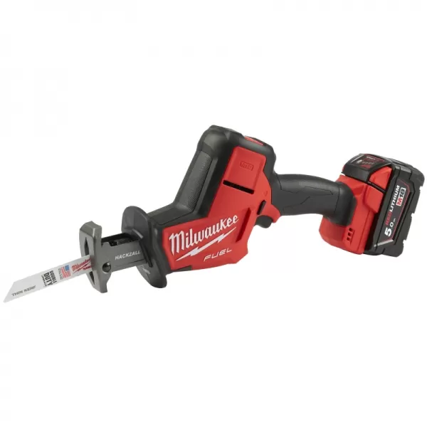 Aku šavlová pila M18 FUEL™ HACKZALL™ 18V/2x5,0Ah Milwaukee M18FHZ-502X