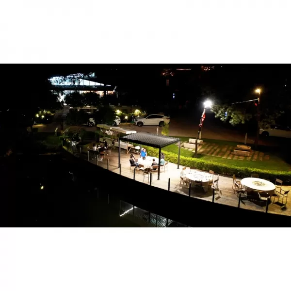 Hliníková pergola LANITPLAST BIOCLIMATIC 53 PREMIUM PLUS LG4093