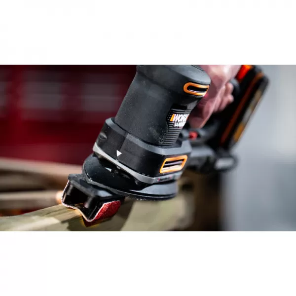 Aku multifunkční bruska 5v1 20V 1x2,0Ah Worx Orange WX820