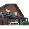 Hliníková pergola SKYLUX CLIMALUX 7,0 x 4,0 m antracit + opál PC LG3753