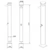 Solární sprcha MARIMEX UNO 40 l 10992056