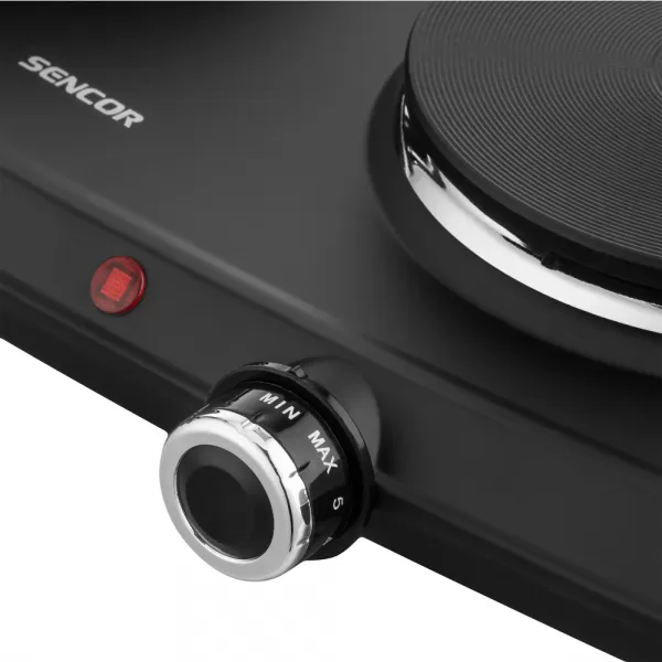 Vařič dvouplotýnkový SENCOR SCP 2254BK-EUE4