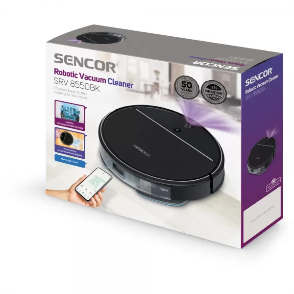 Robotický vysavač SENCOR SRV 8550BK