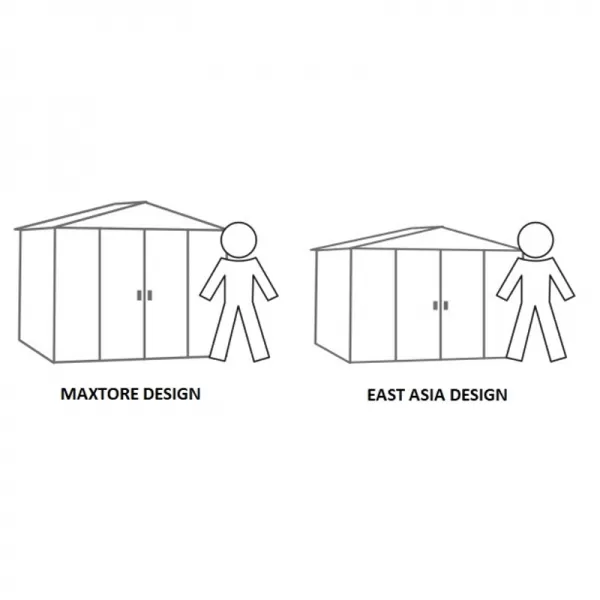 Zahradní domek MAXTORE WOOD 86 LG2301