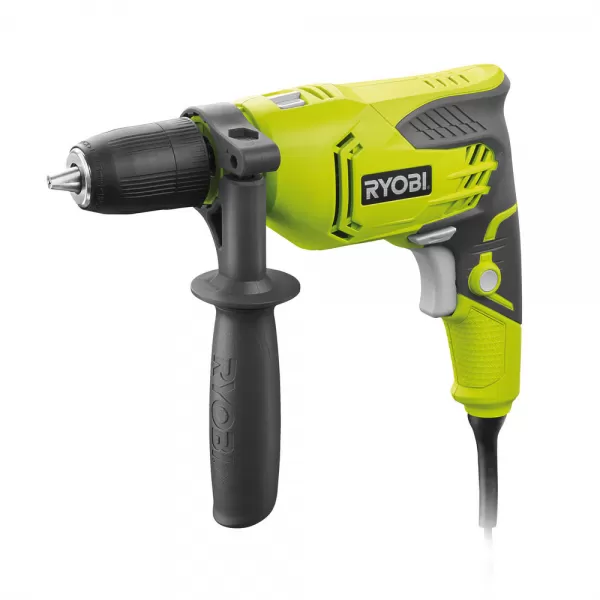 Elektrická příklepová vrtačka 500 W RYOBI RPD500-G
