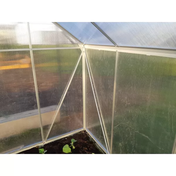 Skleník VITAVIA TARGET 2500 PC 4 mm stříbrný