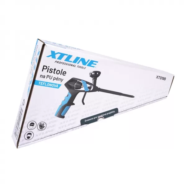 Pistole celokovová teflonová na PU pěny | 330 mm Xtline XT0199