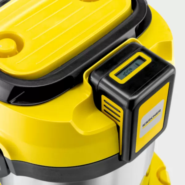 Aku vysavač na mokré a suché nečistoty 18V, 5,0Ah WD 3-18 S V-17/20 Battery Set Kärcher 1.628-576.0