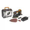 Aku vibrační bruska 20V 1x2,0Ah Worx Orange WX822