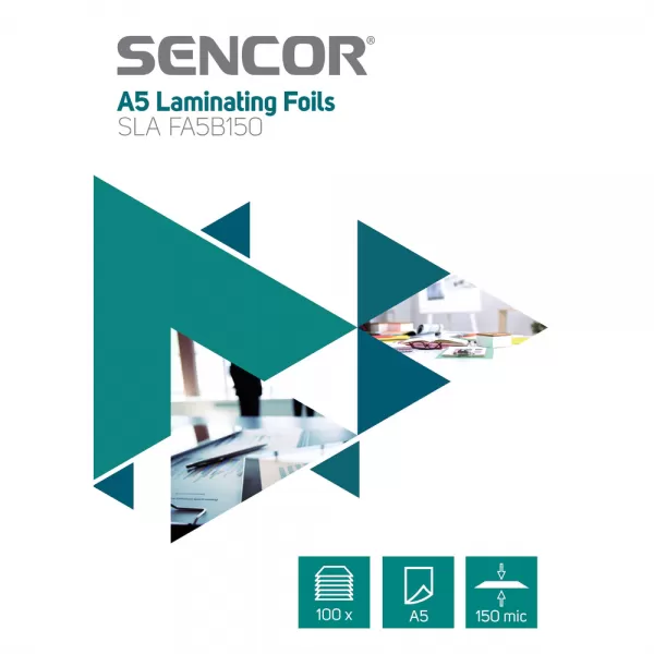 Laminovací fólie A5 150mic 100ks SENCOR SLA FA5B150