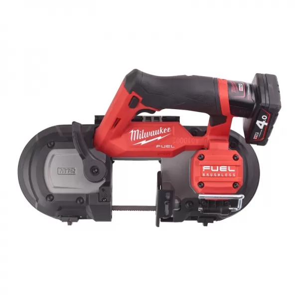 Aku kompaktní pásová pila M12 FUEL™ 64 mm 12V bez aku Milwaukee M12FBS64-0C