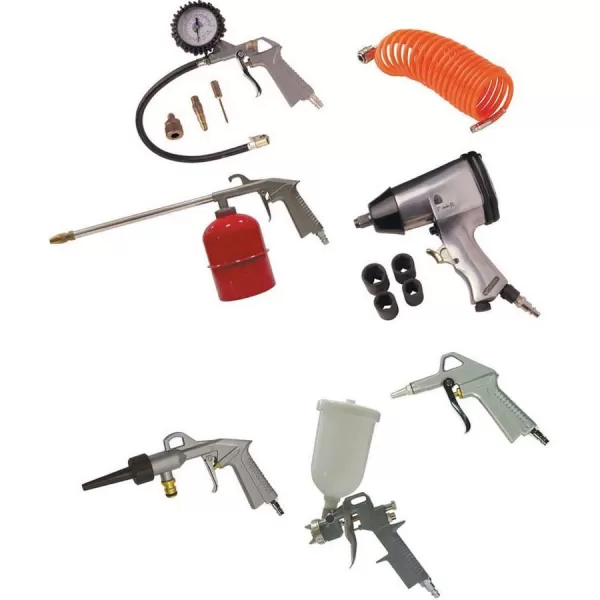 Kompresor set 15 dílů 400/10/50 15 Güde 71170