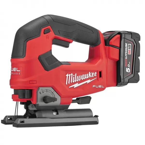 Aku přímočará pila s horní rukojetí M18 FUEL™ 18V/2x5,0Ah Milwaukee M18FJS-502X