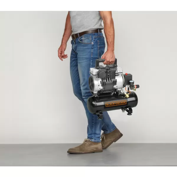 Bezolejový kompresor Black&Decker BD 100/6-ST