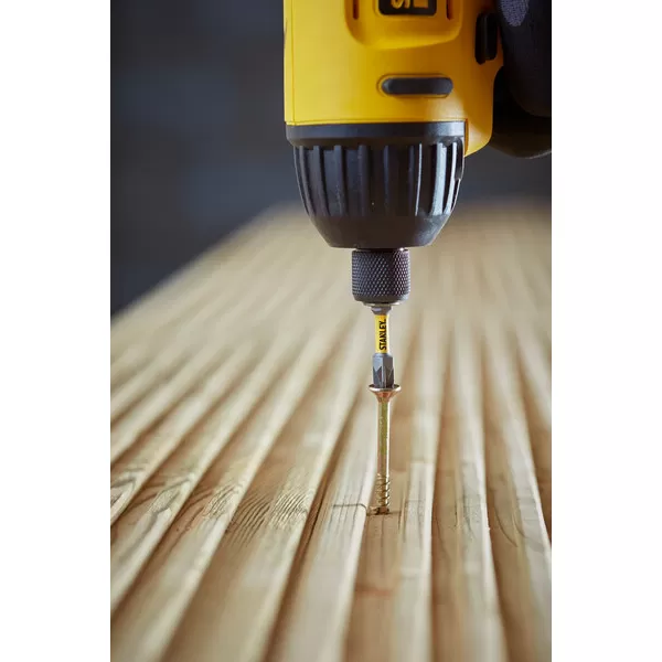 10dílná sada 50 mm bitů pro rázové utahováky PZ2 Stanley STA88572