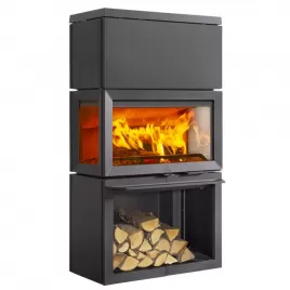 Krbová kamna černý lak podstavec a nástavec High Top Jotul F 620 HT BP