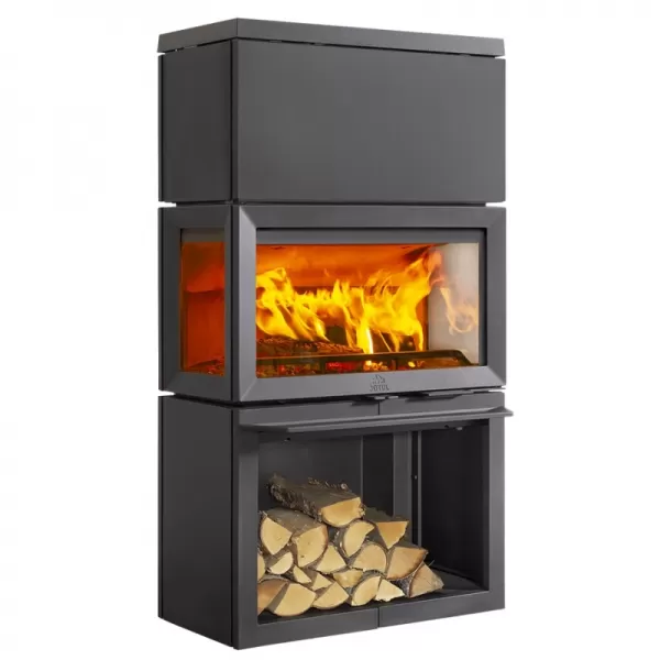 Krbová kamna černý lak podstavec a nástavec High Top Jotul F 620 HT BP