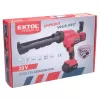 Aku vytlačovací pistole 20V 1x2,0Ah EXTOL PREMIUM 8891864
