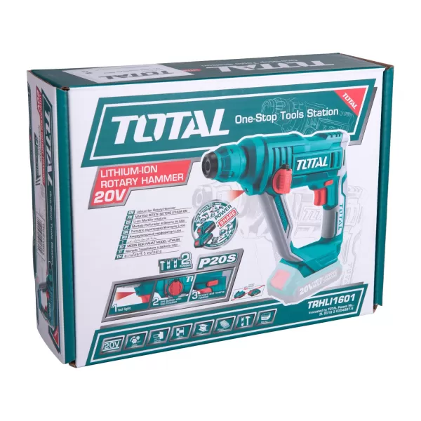 Aku kladivo vrtací SDS-Plus 20V bez aku Total TRHLI1601