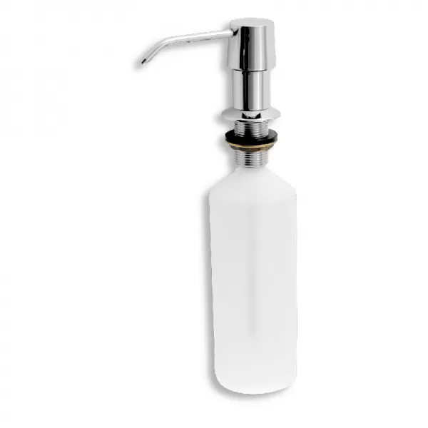 Dávkovač prostředku na mytí nádobí, objem 500 ml chrom Novaservis 69037,0