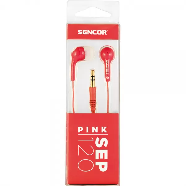 Sluchátka do uší SENCOR SEP 120 PINK