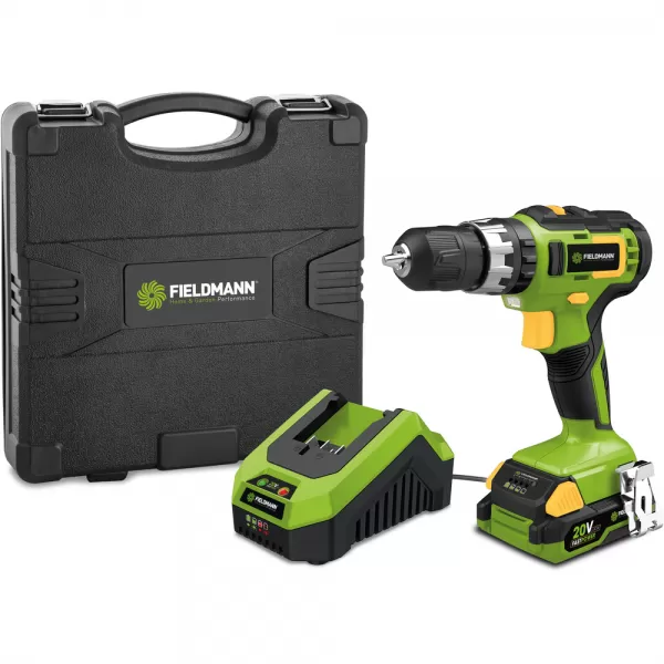 Aku vrtačka 20V FAST POWER 2Ah FIELDMANN FDUV 70115-A