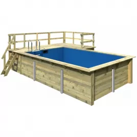 Obdélníkový bazén KARIBU 3B (23643) 4,83 x 6,72 m LG3434