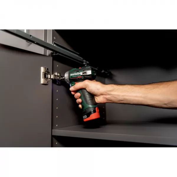 Aku šroubovák 12V 2x2,0Ah Metabo 601749500