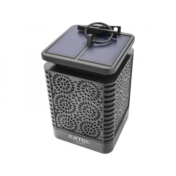 Solární LED pochodeň s plamenem 12xLED EXTOL LIGHT 43133