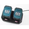 Nabíječka baterie li-ion 2X18V, 3.5A XTline XT102792