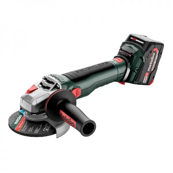 Aku úhlová bruska 18V/2x5,2Ah WB18 LT BL 11-125 Quick Metabo 613054650