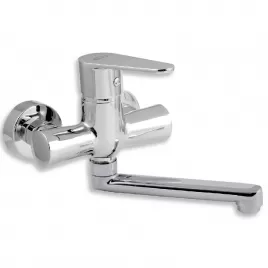 Dřezová umyvadlová baterie 100 mm Titania Fresh chrom Novaservis 96077,0