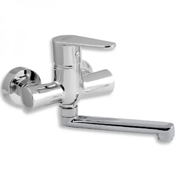 Dřezová umyvadlová baterie 100 mm Titania Fresh chrom Novaservis 96077,0