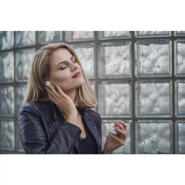 Sluchátka do uší bezdrátová SENCOR SEP 510BT WH TWS