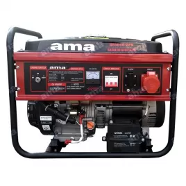 Elektrocentrála 5,5 kVA, benzin, 220/380 V - 3 fáze A.M.A. S.P.A. 89423