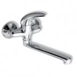 Umyvadlová dřezová baterie 100 mm Metalia 55 chrom Novaservis 55077,0