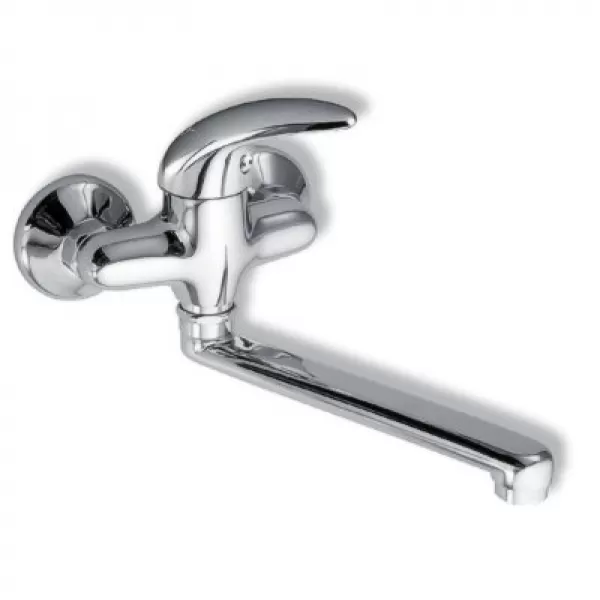 Umyvadlová dřezová baterie 100 mm Metalia 55 chrom Novaservis 55077,0