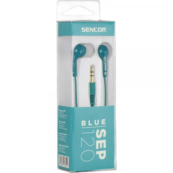 Sluchátka do uší SENCOR SEP 120 BLUE