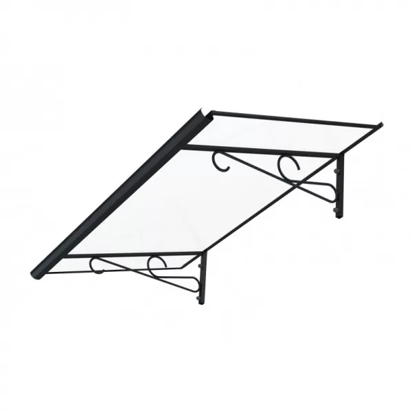 Stříška nad dveře LANITPLAST FOSTER 140/79 antracit LG2792