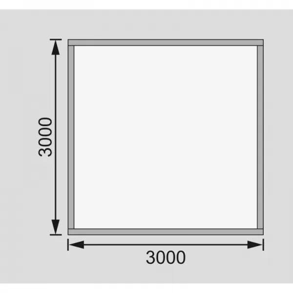 Dřevěný domek KARIBU TALKAU 8 (83340) natur LG2734