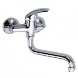 Dřezová umyvadlová baterie 150 mm Metalia 55 chrom Novaservis 55070/T,0