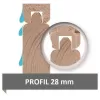 Dřevěný domek KARIBU TALKAU 8 (83340) natur LG2734